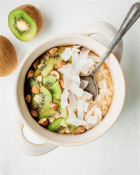 Kiwi And Coconut Oats Quaker Rolled Oats Healthy Recipes Cooking