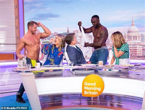 Good Morning Britain Is Branded Sexist After Shirtless Male Strippers