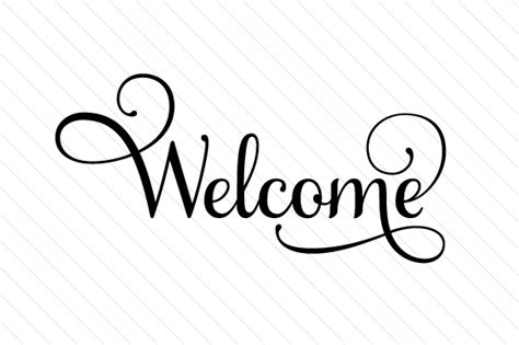 Welcome Svg Cut Files