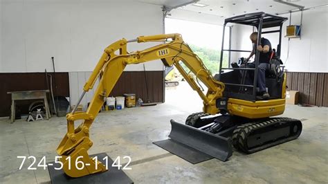 2016 Ihi 25v 4 Compact Trackhoe Mini Excavator For Sale On Ebay Youtube
