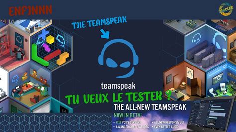 New Teamspeak Teamspeak 5 Beta Ca Change Tout Cadeau 🎁👌 Youtube