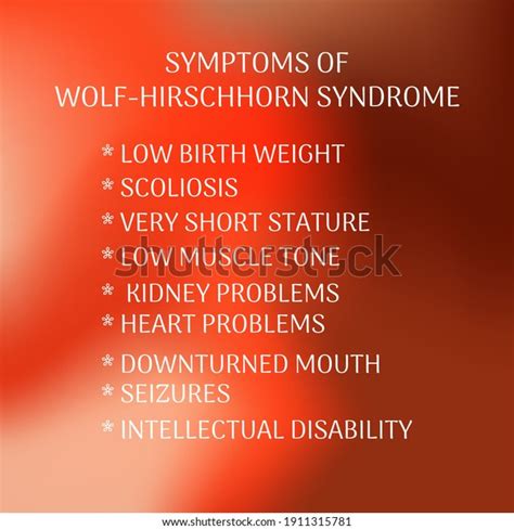 Symptoms Wolf Hirschhorn Syndrome Images Stock Photos Vectors Hot Sex Picture