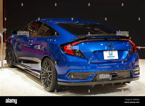 Customized 2016 Honda Civic Car At Sema Stock Photo Alamy
