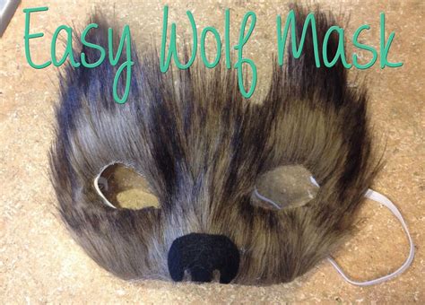 This diy werewolf costume is easy and fun. A cheap and easy wolf mask just in time for Halloween ...