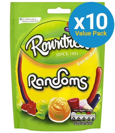 rowntrees randoms 120g x 10pk at mighty ape nz