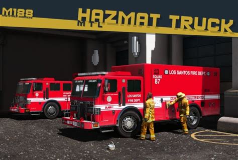 Mtl Fire Hazmat Truck Add On Liveries Template Gta5