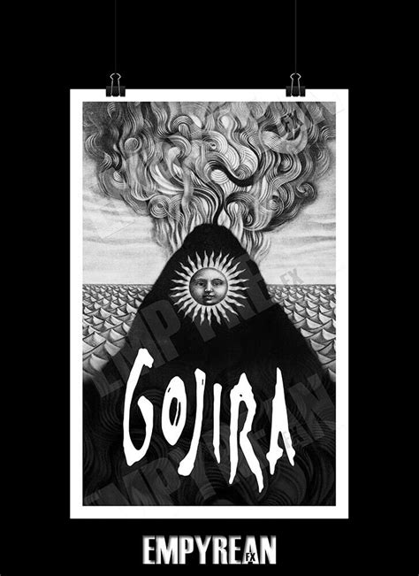 Gojira Magma Lp Album Poster Art Print Ebay