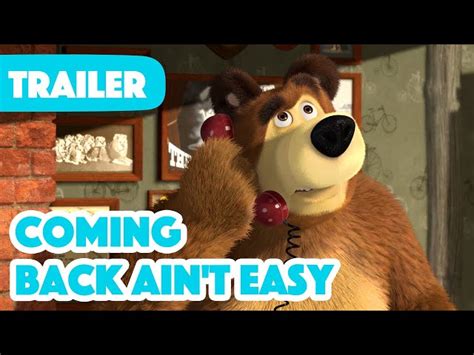Masha And The Bear 2023 👋 Coming Home Aint Easy 🤗 Trailer Coming On September 8 🎬 Videos