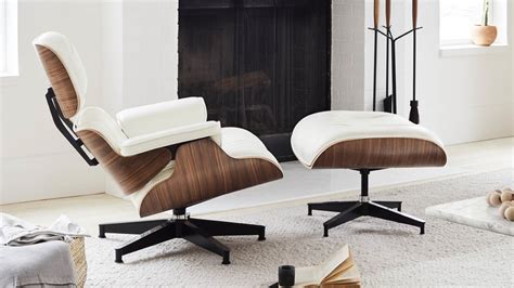 Herman Miller Eames Lounge Chair And Ottoman Living Edge