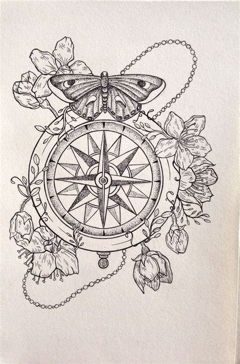 100 Awesome Compass Tattoo Ideas Thetellmewhy Compass Tattoo Mandala