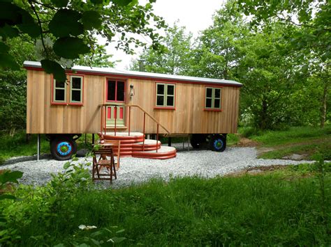 Live in a log cabin gypsy caravan from irelands largest supplier of quality log cabins and timber products. Romany Gypsy Caravan & Showmans Waggon - Unusual Rural ...