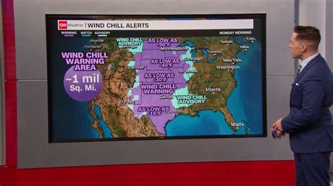 Weather Forecast Subzero Wind Chills Take Hold In The Us Cnn Video