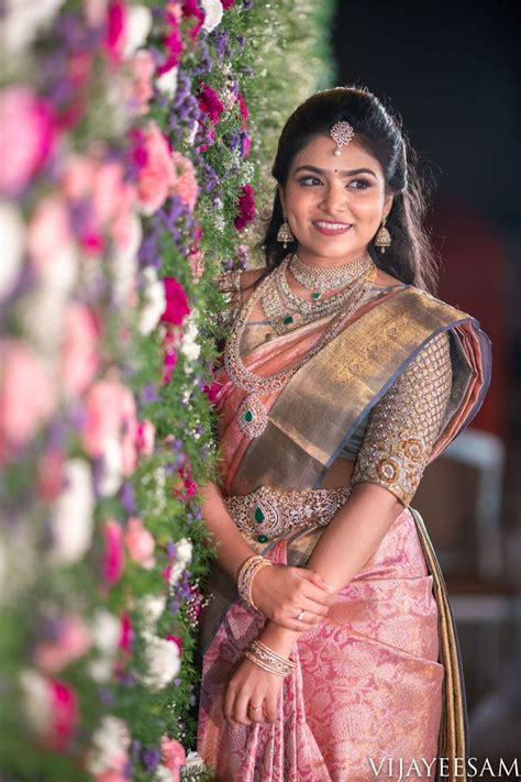 In Love Abound — Vijay Eesam And Co South Indian Wedding Saree Indian Bridal Sarees Wedding
