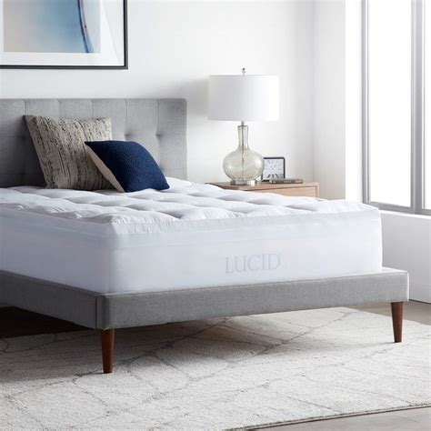 It prevents you from buying an. LUCID 4 Inch Down Alternative and Gel Memory Foam Mattress ...