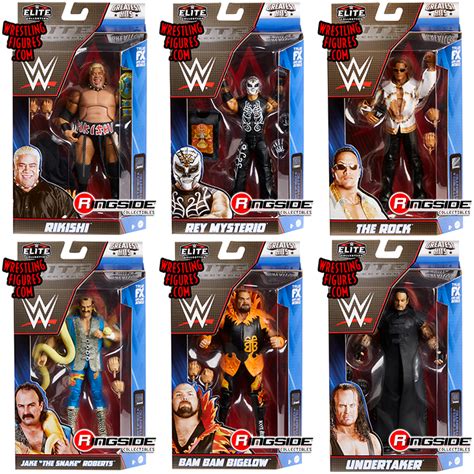 Wwe Elite Greatest Hits Complete Set Of Wwe Toy Wrestling Action