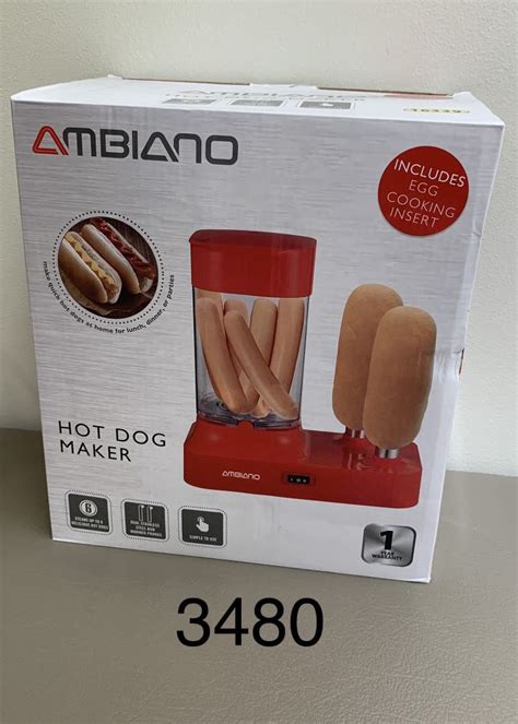 Ambiano Hot Dog Maker Furniture And Home Living Kitchenware And Tableware