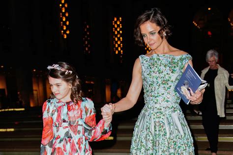 katie holmes and suri cruise dress to match in luxury labels at ballet footwear news