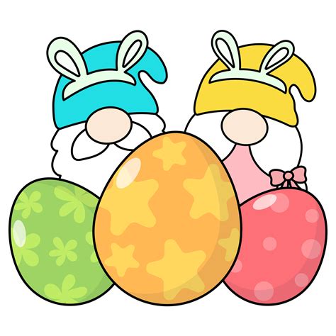 Gnomes Easter Filled Clipart 12376015 Png
