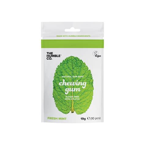 The Humble Co Humble Natural Chewing Gum Fresh Mint 10 Stk