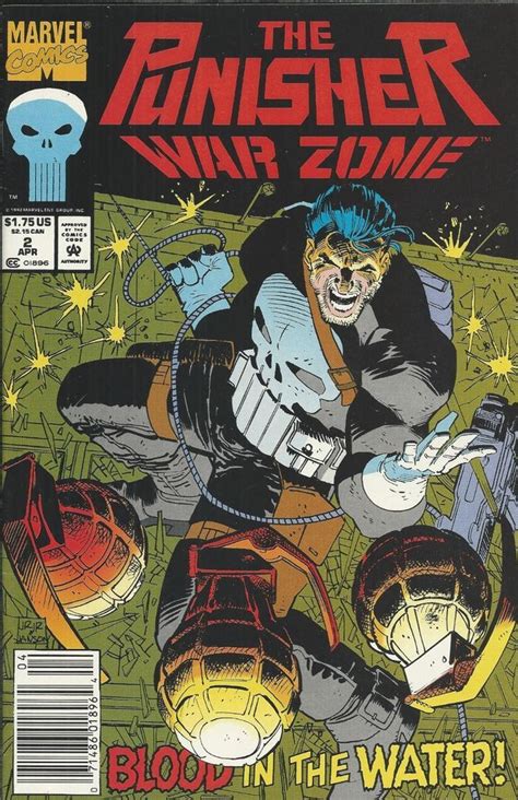 Marvel Punisher War Zone Comic Issue 2 Punisher Comics Comics Comic Art