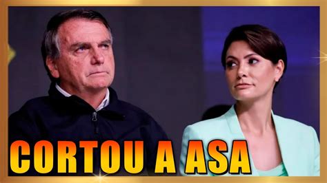 Bolsonaro Muda De Ideia E ProÍbe Michelle De Se Candidatar Nas Eleições Youtube