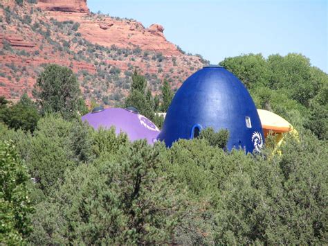 Xanadu Is Easily Seen Entering Sedona On Arizona Highway 179