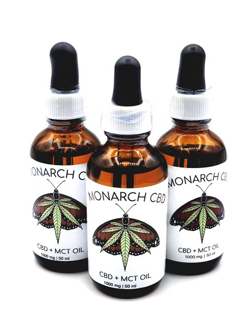 1000mg Cbd Mct Oil By Monarch Green Star Halifax