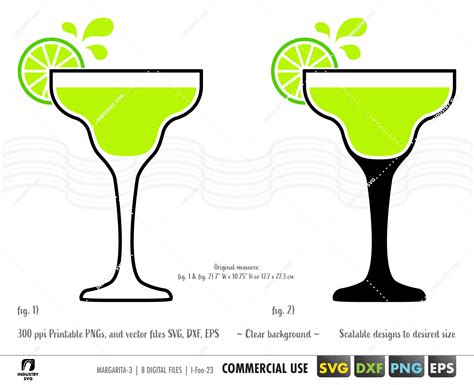 Margarita Svg Margarita Glass Svg Cocktail Sublimation Png Etsy Australia