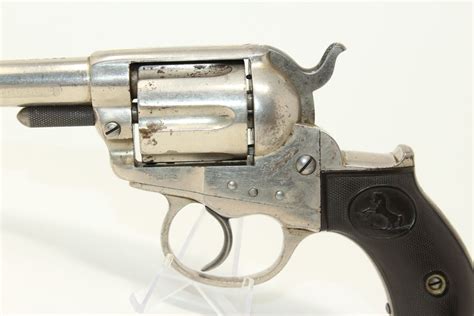 Colt Sheriffs Model 1877 Lightning Double Action Revolver With Etched