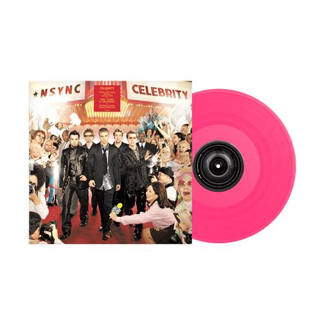 Nsync Celebrity 20th Anniversary Ltd Edn Pink Vinyl Lp Retrocrates