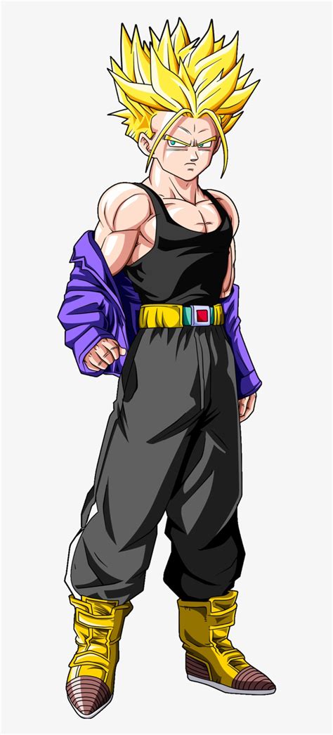 Awesome Dragon Ball Trunks Ssj Free Transparent Png Download Pngkey