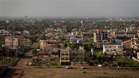 Vue Générale De La Capitale Du Burkina Faso Ouagadougou
