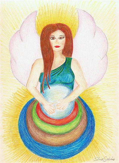 Gaia´s Engel Mutter Erde Gaia Energiebilder