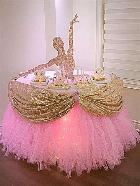 Ballerina Birthday Party Ideas Photo 1 Of 12 Decoración De