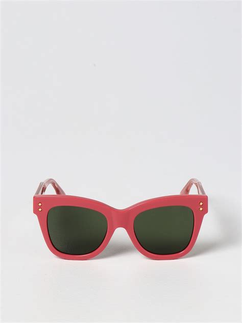 Gucci Sunglasses In Acetate Salmon Gucci Glasses Gg1082s Online On