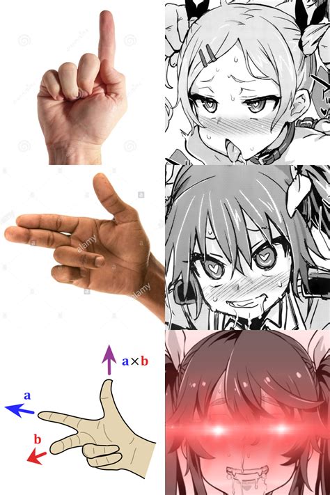 Vector Product Ahegao Fingers Know Your Meme