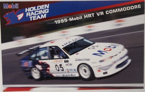 Holden Racing Team Hrt Vr Commodore 1995 Hrt Specifications Card Sticker