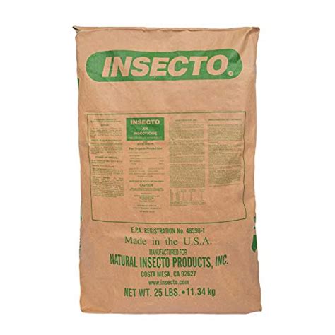 After prolonged exposure to de, this microscopically abrasive powder can cut up the exoskeleton of scorpions & pests, dehydrate them, and cause their. INSECTO Food Grade Diatomaceous Earth - 25 Lbs Bag The ...