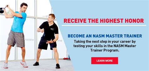 Personal Trainer Certification Nasm