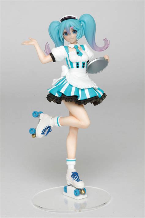 Buy Pvc Figures Vocaloid Pvc Figure Hatsune Miku Costumes Cafe Maid