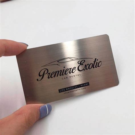 Amongst metal business cards themselves, stainless steel business cards have stood out as the champions because of their apparent advantages. 100pcs/lot cheap custom sublimation stainless steel metal ...
