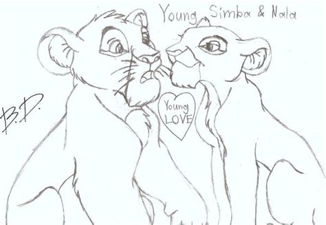 Simba And Nalayoung Love By Bluepelt On Deviantart