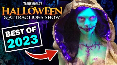 Best Of Transworld 2023 Halloween Expo Scary Animatronics Masks