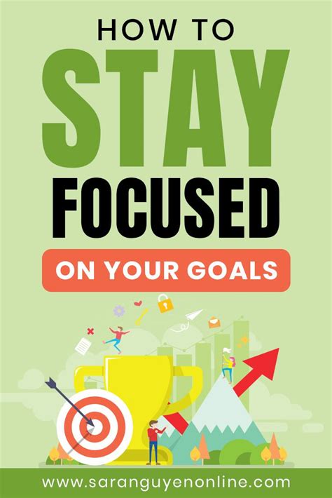 How To Stay Focused On Your Goals So You Can Actually Achieve Them Sara Nguyen Focus On