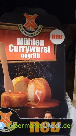 Auch sind nicht alle sorten bei allen händlern verfügbar. Rügenwalder Mühle Mühlen Currywurst gegrillt: Nutri-Score ...