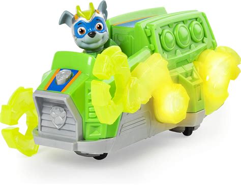 Paw Patrol 6056875 Multicolore Mighty Pups Charged Up Rockys Deluxe