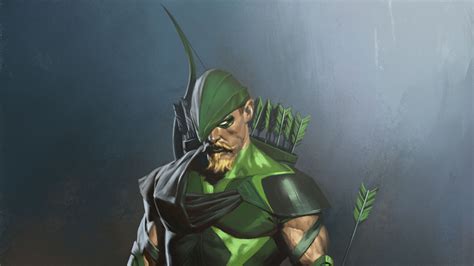 Green Arrow Injustice 2 Art 4k Hd Superheroes 4k
