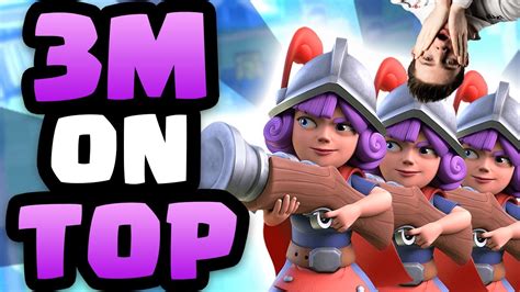 This New 3 Musketeers Deck Is So Good Clash Royale Youtube