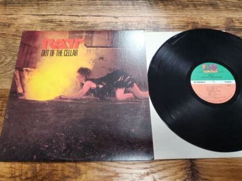 Ratt Out Of The Cellar Vinyl Lp 1984 Atlantic Records 80143 1 Rcasrc