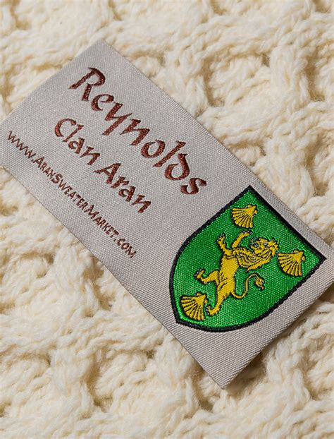 Reynolds Clan Aran Poncho From The Aran Sweater Market
